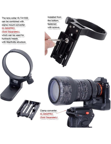 Anillo de Montaje en Trípode iShoot IS-TA1550 para Tamron 150-500mm