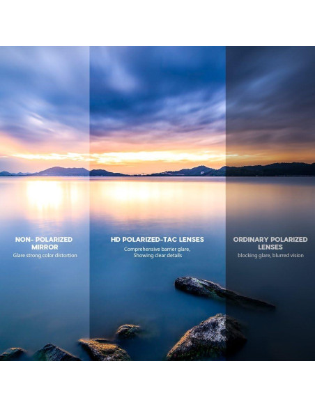 Gafas de sol deportivas BEACOOL polarizadas UV400 Gafas de sol deportivas BEACOOL polarizadas UV400