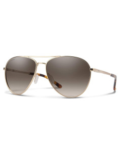 Gafas de sol Smith Layback Dorado Mate Polarizado Marrón