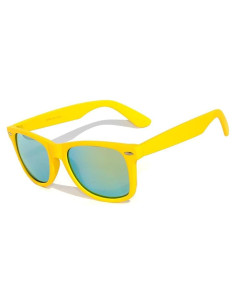 Gafas de Sol Retro OWL Espejo Amarillo UV 100%