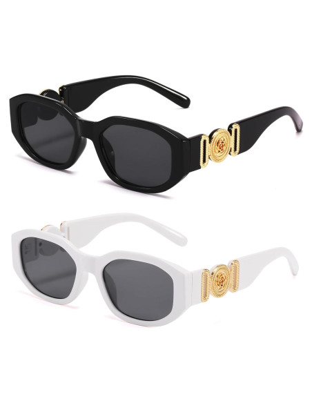 Gafas de sol BUTABY retro UV400 para mujeres estilo 90s Gafas de sol BUTABY retro UV400 para mujeres estilo 90s