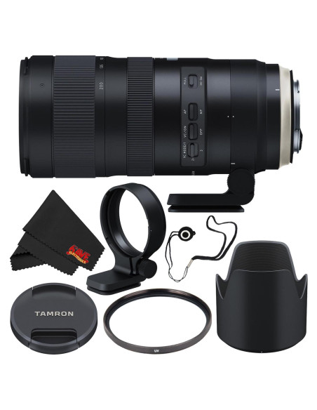 Lente Tamron SP 70-200mm f/2.8 Di VC USD G2 para Canon EF + Filtro UV 77mm Lente Tamron SP 70-200mm f/2.8 Di VC USD G2 para Canon EF + Filtro UV 77mm