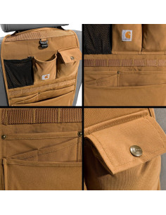 Organizador de Respaldo de Asiento Carhartt Nylon Negro 2