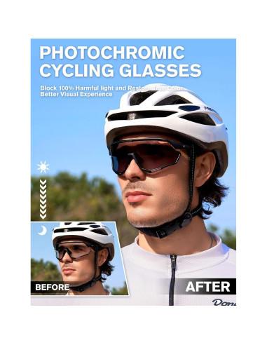 Gafas de Ciclismo Fotoquímicas BIRCEN TR90 para Deportes