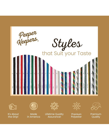 Retenedor de Gafas Peeper Keepers Supercord Ajustable 68,58 cm