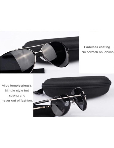 Gafas Tácticas Galaxylense Aviador Polarizadas 3 Lentes