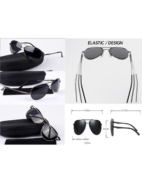 Gafas Tácticas Galaxylense Aviador Polarizadas 3 Lentes