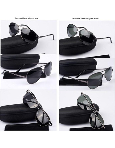 Gafas Tácticas Galaxylense Aviador Polarizadas 3 Lentes