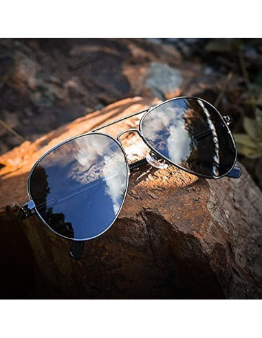 Gafas Tácticas Galaxylense Aviador Polarizadas 3 Lentes