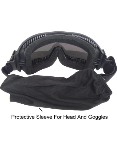 Gafas Tácticas Galaxylense - 3 Lentes Policarbonato UV