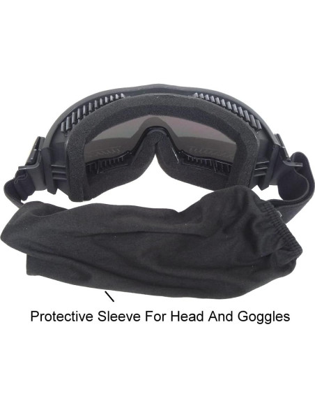 Gafas Tácticas Galaxylense - 3 Lentes Policarbonato UV Gafas Tácticas Galaxylense - 3 Lentes Policarbonato UV