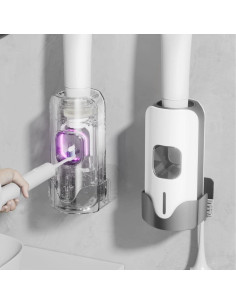 Dispensador Automático de Pasta de Dientes Buildec Blanco 2