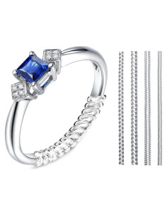 Ajustador de Tamaño de Anillo Invisible Coopache - 12 Piezas