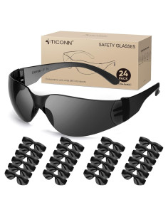 Gafas de Seguridad TICONN Transparentes Resistencia Rayones