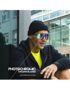 Gafas Fotoquímicas UV400 YOZISS para Ciclismo y Deportes 2