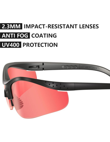 Gafas de Tiro LaneTop Anti Niebla Protección Ocular