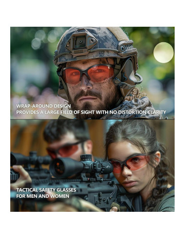 Gafas de Tiro LaneTop Anti Niebla Protección Ocular