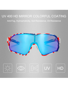 Gafas de sol ROCKBROS polarizadas UV400 para ciclismo 2