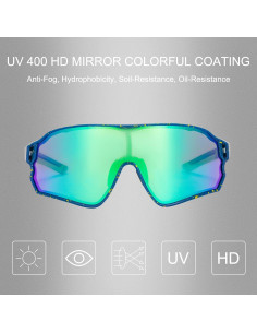 Gafas de sol ROCKBROS polarizadas UV400 para ciclismo 2