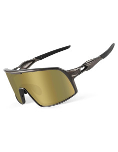 Gafas de Ciclismo Polarizadas BangLong UV400 Oro