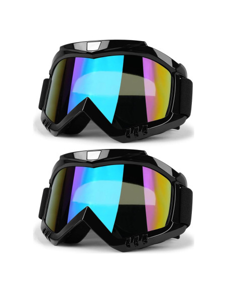 Gafas de Motocross LMAVAG UV400 a Prueba de Niebla