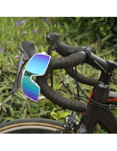 Gafas de Ciclismo Polarizadas BangLong UV400 Azul 2