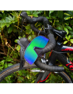 Gafas de Ciclismo BangLong UV400 Verde, Ligeras y Cómodas 2