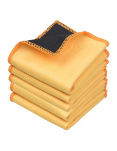 Paños de limpieza Eco-Fused 5 unidades 16.7x15.7cm Amarillo