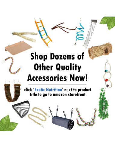 Tienda Teepee Mediana Exotic Nutrition para Pequeños Animales