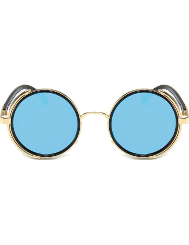 Gafas de Sol Redondas Steampunk Dollger con Lente UV400