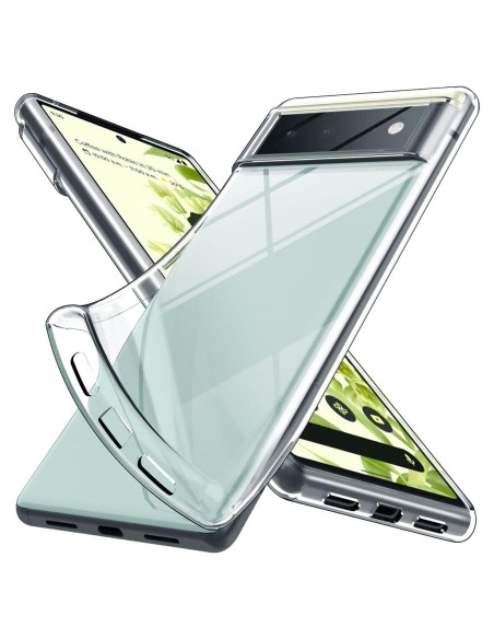 Funda delgada TPU transparente para Google Pixel 6 - Bokoo
