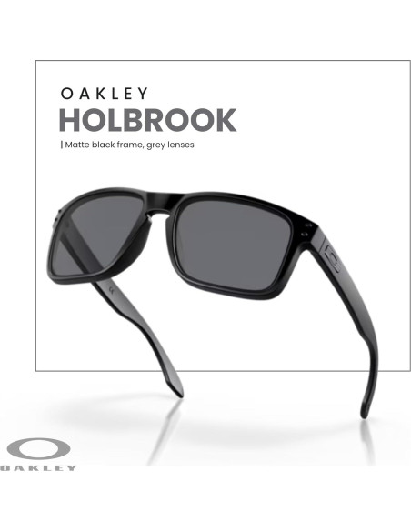 Gafas de sol Oakley Holbrook OO9102 para hombres + estuche Gafas de sol Oakley Holbrook OO9102 para hombres + estuche