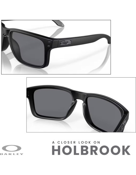 Gafas de sol Oakley Holbrook OO9102 para hombres + estuche Gafas de sol Oakley Holbrook OO9102 para hombres + estuche