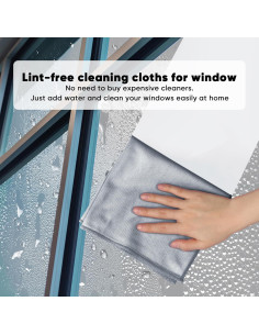 Paños de Limpieza Microfibra HOMEXCEL 6 Piezas 40x35 cm 2