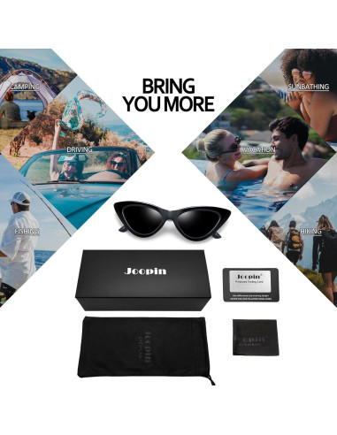 Gafas de sol cat eye Joopin polarizadas UV400 para mujer