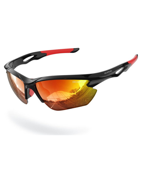 Gafas de sol deportivas DEAFRAIN Dfsg21b polarizadas UV400