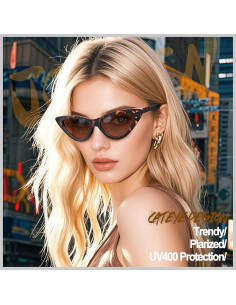 Gafas de sol cat eye Joopin polarizadas UV400 para mujer 2