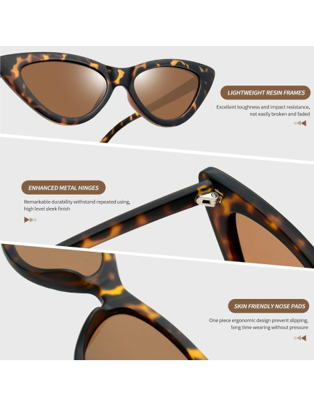Gafas de sol cat eye Joopin polarizadas UV400 para mujer
