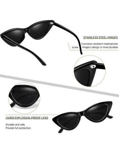 Gafas de sol cat eye Joopin polarizadas UV400 para mujeres