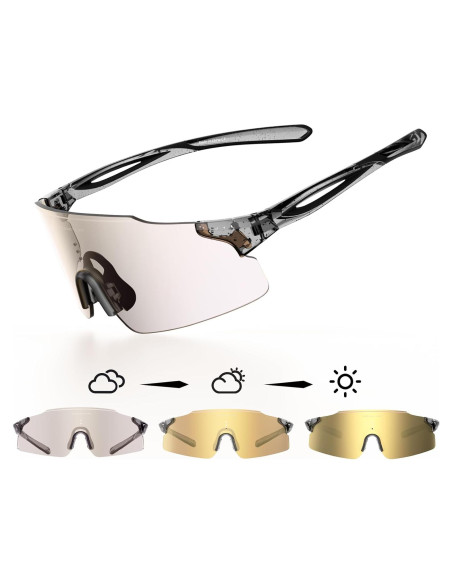 Gafas Deportivas WGKVP Yd-010 Fotoquímicas UV400