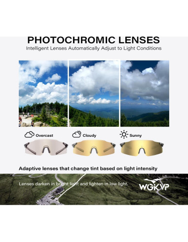 Gafas Deportivas WGKVP Yd-010 Fotoquímicas UV400