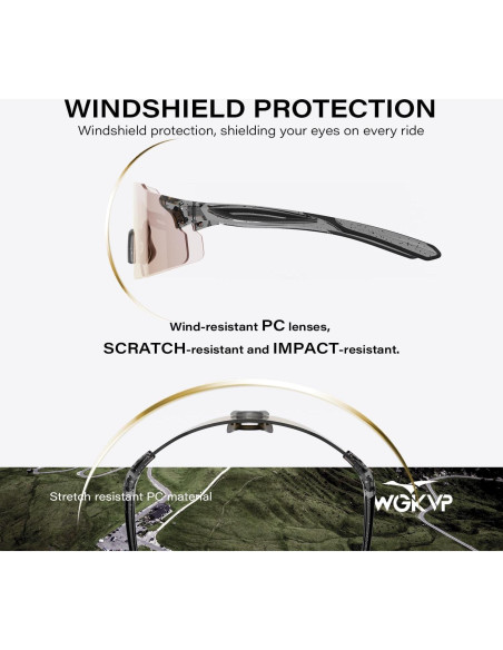 Gafas Deportivas WGKVP Yd-010 Fotoquímicas UV400