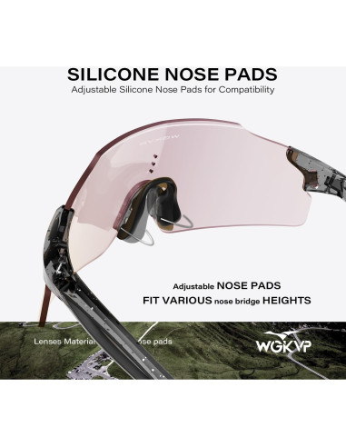 Gafas Deportivas WGKVP Yd-010 Fotoquímicas UV400