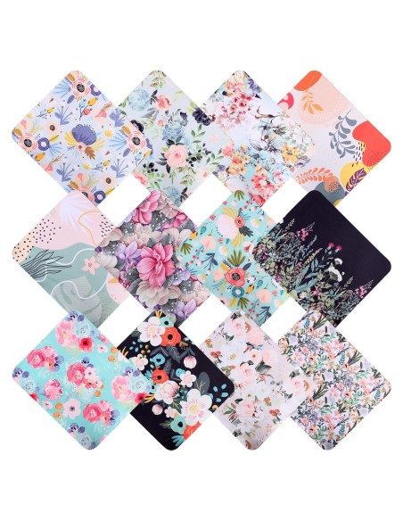 12 Paños de Microfibra ADBGV para Limpieza de Lentes y Pantallas