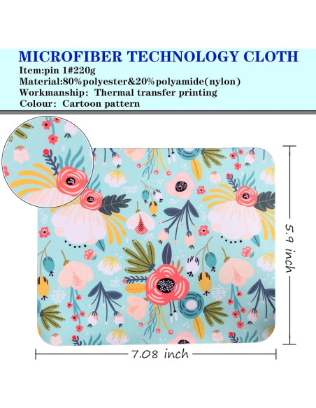 12 Paños de Microfibra ADBGV para Limpieza de Lentes y Pantallas