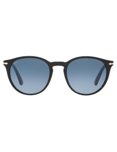 Gafas de sol redondas Persol PO3152S negras con lentes degradados