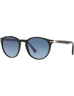 Gafas de sol redondas Persol PO3152S negras con lentes degradados 2
