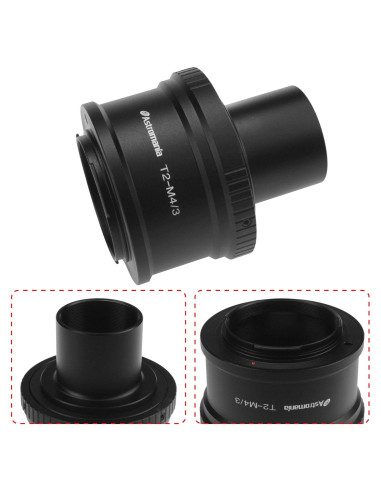 Adaptador Astromania T2 a M42 para Cámaras Olympus M4/3