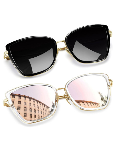 Gafas de sol Joopin estilo gato UV400 para mujeres - 2 colores