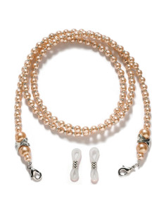 Cadena para Gafas TXIN con Perlas 65cm Soporte para Mujeres